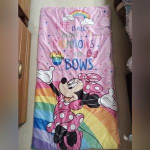 Minnie mouse kids sleeping bag